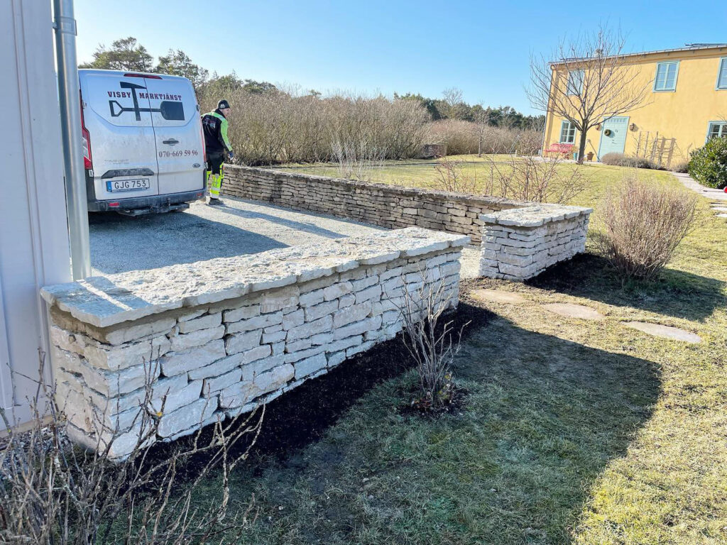 Kalkstensmurar på Gotland & Visby